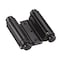 Richelieu 3 34inch 95 mm Double Action Spring Hinge, Black 2Pack 810FBB - alternate 1