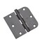 Richelieu 312 in 89 mm Full Mortise Combination Butt Hinge  58 po 15, 8 mm Radius, OilRubbed Bronze 81821ORBB - alternate 1