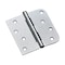 Richelieu 4inch 102 mm Full Mortise Combination Butt Hinge, Brushed Chrome 81822BCB - alternate 1