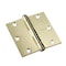 Richelieu 2Pack 3inch 76 mm Full Mortise Butt Hinge, Brass 820BB - alternate 1