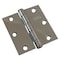 Richelieu 2Pack 3inch 76 mm Full Mortise Butt Hinge, Chrome 820CB - alternate 1