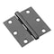 Richelieu 2Pack 3inch 76 mm Full Mortise Butt Hinge, Black 820FBB - alternate 1