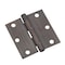 Richelieu 2Pack 3inch 76 mm Full Mortise Butt Hinge, OilRubbed Bronze 820ORBB - alternate 1