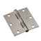 Richelieu 2Pack 3 12inch 89 mm Full Mortise Butt Hinge, Antique Nickel 821ANB - alternate 1