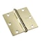 Richelieu 2Pack 3 12inch 89 mm Full Mortise Butt Hinge, Brass 821BB - alternate 1