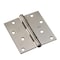 Richelieu 2Pack 4inch 102 mm Full Mortise Butt Hinge, Antique Nickel 822ANB - alternate 1