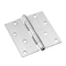 Richelieu 2Pack 4inch 102 mm Full Mortise Butt Hinge, Brushed Chrome 822BCB - alternate 1