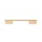 Richelieu 6 5/16 in (160 mm) Center-to-Center Brushed Gold Contemporary Cabinet Pull 8636160165 - alternate 3