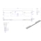 Richelieu 12 5/8 in (320 mm) Center-to-Center Brushed Black Nickel Contemporary Cabinet Pull 863632092 - alternate 2
