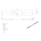 Richelieu 17 5/8 in (448 mm) Center-to-Center Brushed Nickel Contemporary Cabinet Pull 8636448195 - alternate 5