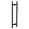 Richelieu 12inch 305 mm Center to Center Round BacktoBack Pull for Glass Door, Matte Black 87H2R1001912900 - alternate 1