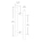 Richelieu 6inch 152 mm Center to Center Round BacktoBack Pull for Glass Door, Matte Black 87H2R196900 - alternate 3