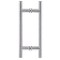 Richelieu 8inch 203 mm Center to Center Round BacktoBack Pull for Glass Door, Polished Stainless Steel 87H2R198171 - alternate 3