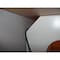 Richelieu 2-Pack Kolossus 18 in x 18 in Heavy-Duty Floating Desk Support Bracket, White 9910181830 - alternate 2