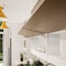Richelieu Atmos 107 Degree MediumDuty SoftClose LiftUp Hinge for Frameless Cabinet, White and Gray AT00MD30 - alternate 3