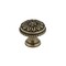 Richelieu 1 in (25 mm) Antique English Traditional Brass Cabinet Knob BP04325AE - alternate 1