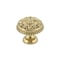 Richelieu 1 3/16 in (30 mm) Brass Traditional Brass Cabinet Knob BP04330130 - alternate 1