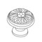 Richelieu 1 3/16 in (30 mm) Pewter Traditional Brass Cabinet Knob BP04330142 - alternate 4