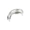 Richelieu 3 in (76.2 mm) Center-to-Center Clear, Chrome Eclectic Drawer Pull BP1008214011 - alternate 1