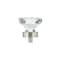 Richelieu 1 3/8 in (35 mm) Clear, Brushed Nickel Eclectic Metal, Acrylic Cabinet Knob BP1008519511 - alternate 3