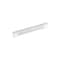 Richelieu 5 1/16 in (128 mm) Center-to-Center White Contemporary Drawer Pull BP1310112830 - alternate 1