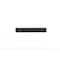Richelieu 5 1/16 in (128 mm) Center-to-Center Brushed Black Contemporary Drawer Pull BP13101128990 - alternate 3