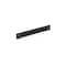 Richelieu 6 5/16 in (160 mm) Center-to-Center Brushed Black Contemporary Drawer Pull BP13101160990 - alternate 1