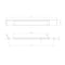 Richelieu 7 9/16 in (192 mm) Center-to-Center Stainless Steel Contemporary Drawer Pull BP13101192170 - alternate 3