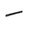 Richelieu 8 13/16 in (224 mm) Center-to-Center Brushed Black Contemporary Drawer Pull BP13101224990 - alternate 1
