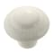 Richelieu 1 3/8 in (35 mm) White Traditional Cabinet Knob BP132230 - alternate 1