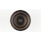 Richelieu 1 1/4 in (32 mm) Brushed Oil-Rubbed Bronze Traditional Brass Cabinet Knob BP1430BORB - alternate 4