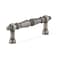 Richelieu 3-1/2 in. (89 mm) Center-to-Center Pewter Traditional Drawer Pull BP1454142 - alternate 1