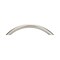 Richelieu 3-3/4 in. (96 mm) Center-to-Center Brushed Nickel Contemporary Drawer Pull BP15400195 - alternate 2