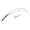 Richelieu 3-3/4 in. (96 mm) Center-to-Center Brushed Nickel Contemporary Drawer Pull BP15400195 - alternate 4