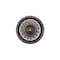Richelieu 1 5/16 in (33 mm) Burnished Brass Eclectic Metal, Acrylic Cabinet Knob BP16063244BB - alternate 3