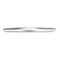 Richelieu 5 1/16 in (128 mm) Center-to-Center Matte Chrome Contemporary Drawer Pull BP16338174 - alternate 3