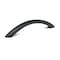 Richelieu 5-1/16 in. (128 mm) Center-to-Center Matte Black Contemporary Drawer Pull BP16338900 - alternate 1