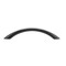 Richelieu 3 3/4 in (96 mm) Center-to-Center Matte Black Contemporary Drawer Pull BP16396900 - alternate 2