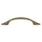 Richelieu 3-3/4 in. (96 mm) Center-to-Center Regency Brass Traditional Drawer Pull BP198396R3 - alternate 4