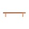 Richelieu 5 1/16 in (128 mm) Center-to-Center Polished Copper Contemporary Cabinet Pull BP205128191 - alternate 2