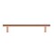 Richelieu 7 9/16 in (192 mm) Center-to-Center Polished Copper Contemporary Cabinet Pull BP205192191 - alternate 4