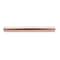 Richelieu 1/8 in (3 mm) Center-to-Center Polished Copper Contemporary Cabinet Pull BP20576191 - alternate 2