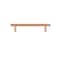 Richelieu 3 3/4 in (96 mm) Center-to-Center Polished Copper Contemporary Cabinet Pull BP20596191 - alternate 4