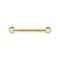 Richelieu 5 1/16 in (128 mm) Center-to-Center Brass Eclectic Drawer Pull BP2209128130 - alternate 4