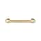 Richelieu 5 1/16 in (128 mm) Center-to-Center Satin Brass Eclectic Drawer Pull BP2209128160 - alternate 5