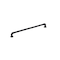 Richelieu 12 5/8 in (320 mm) Center-to-Center Matte Black Eclectic Drawer Pull BP2209320900 - alternate 1
