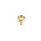 Richelieu 1 13/32 in (36 mm) Satin Brass Eclectic Cabinet Knob BP220936160 - alternate 1