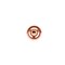 Richelieu 1 13/32 in (36 mm) Polished Copper Eclectic Cabinet Knob BP220936191 - alternate 4