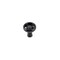 Richelieu 1 13/32 in (36 mm) Matte Black Eclectic Cabinet Knob BP220936900 - alternate 1