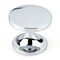 Richelieu 1 23/32 in (44 mm) Chrome Contemporary Cabinet Knob BP226544140 - alternate 1